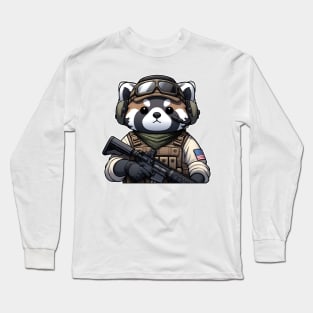 Tactical Tanuki Long Sleeve T-Shirt